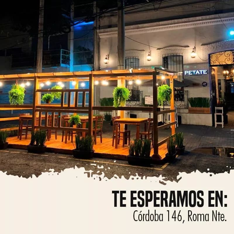 Restaurante en la Roma