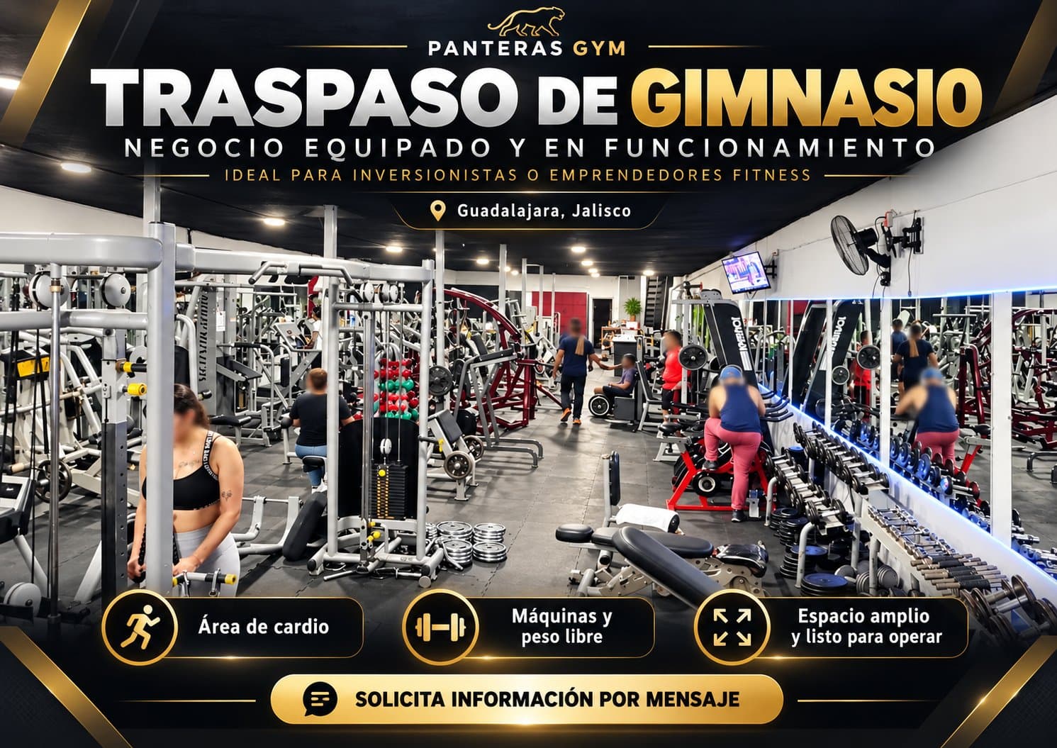 Venta o Traspaso de Gym - Imagen 1